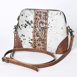 Midwest Leather Crossbody Handbag by American Darling